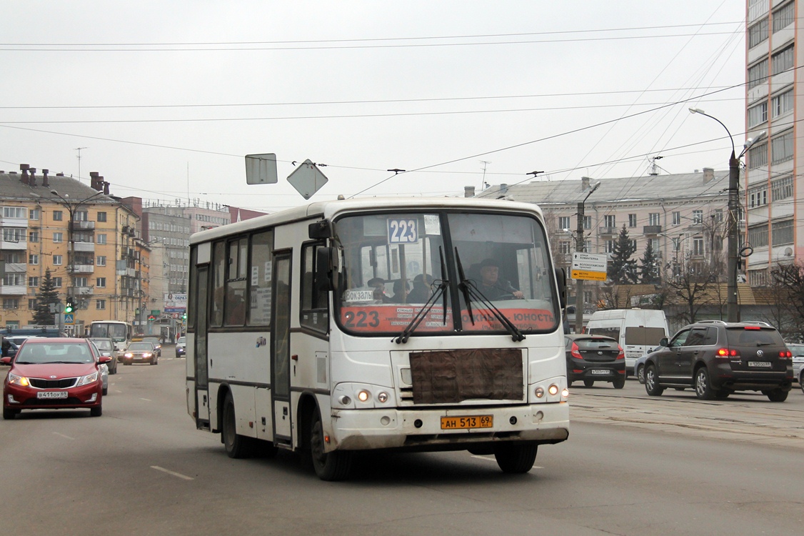 Тверская область, ПАЗ-320402-03 № АН 513 69