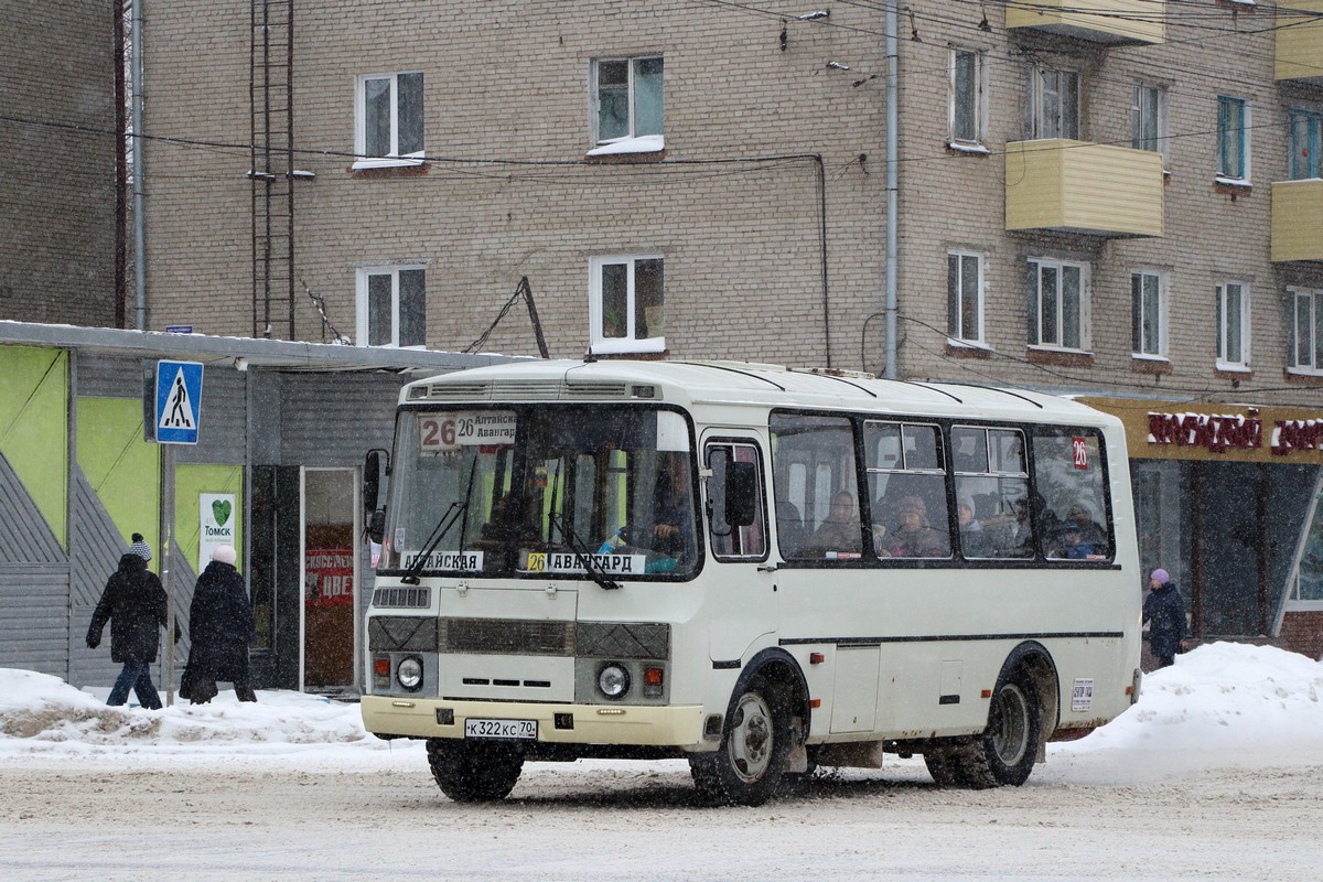 Томская область, ПАЗ-32054 № К 322 КС 70