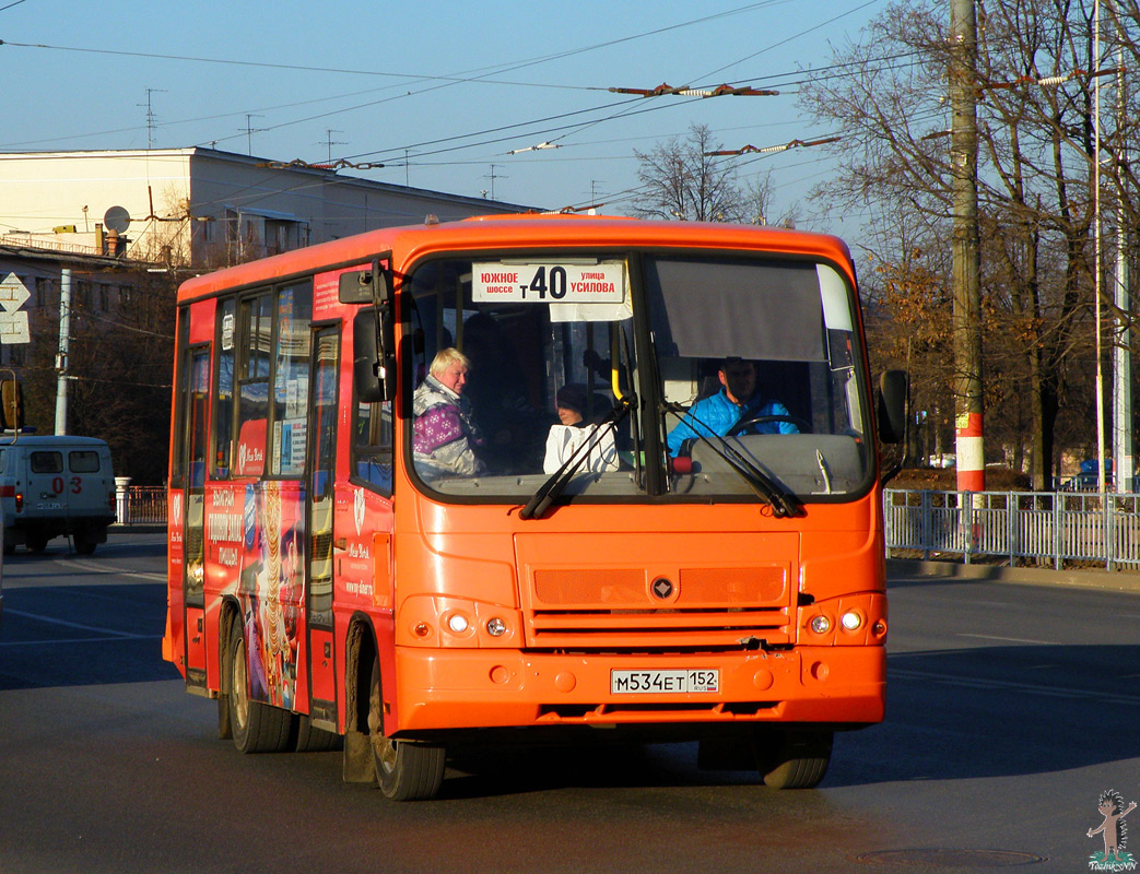 Нижегородская область, ПАЗ-320402-05 № М 534 ЕТ 152