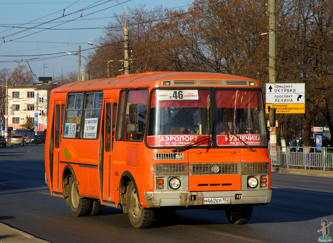 Нижегородская область, ПАЗ-32054 № М 462 ЕР 152