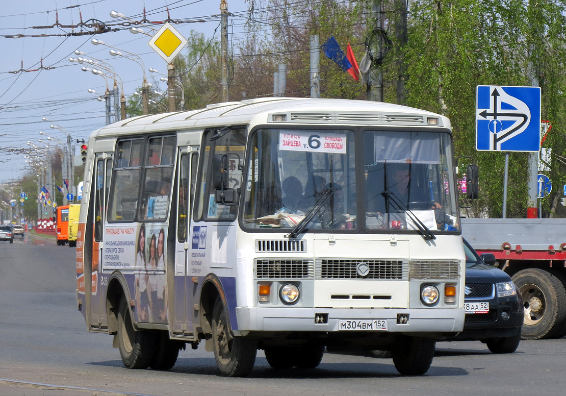 Нижегородская область, ПАЗ-32054 № М 304 ВМ 152