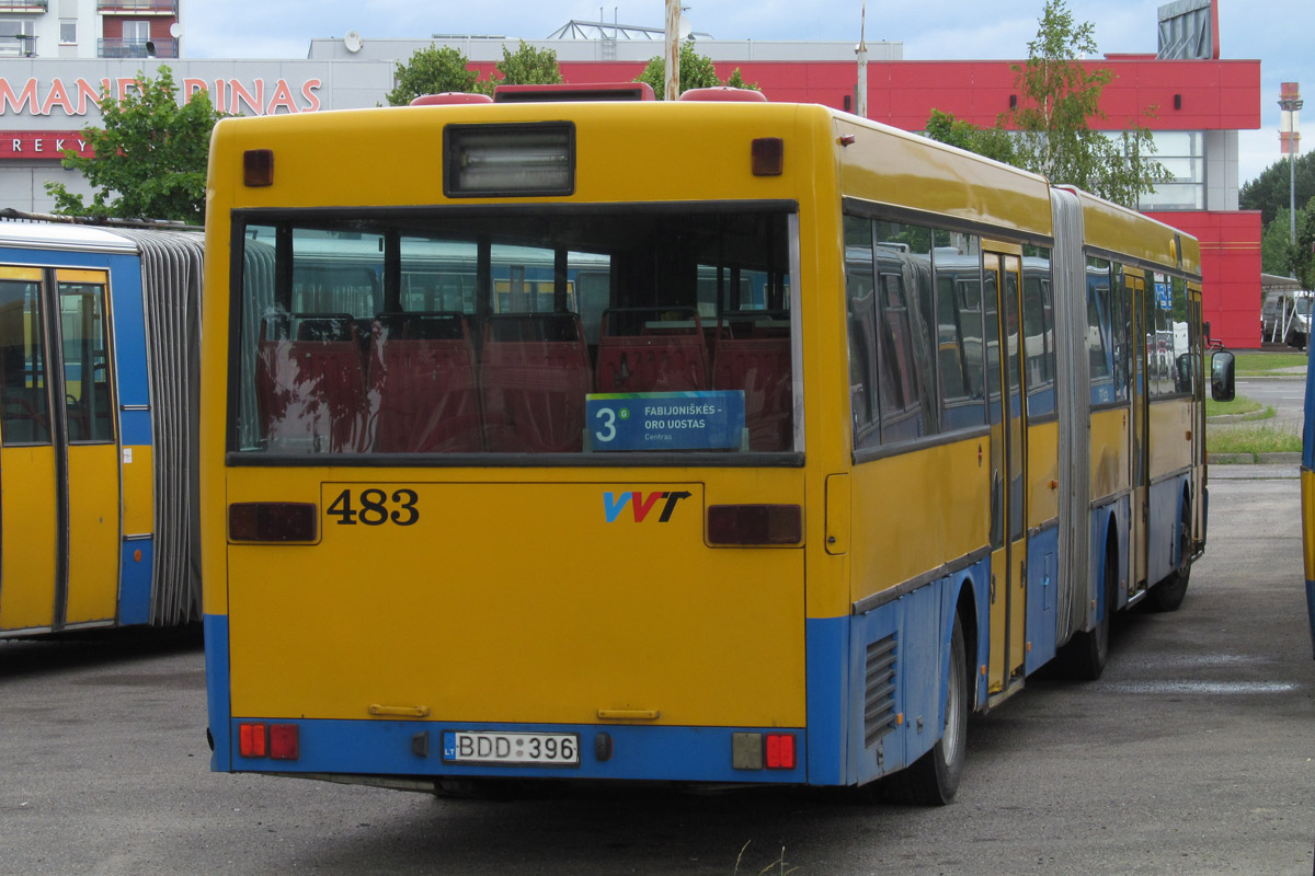 Литва, Mercedes-Benz O405G № 483