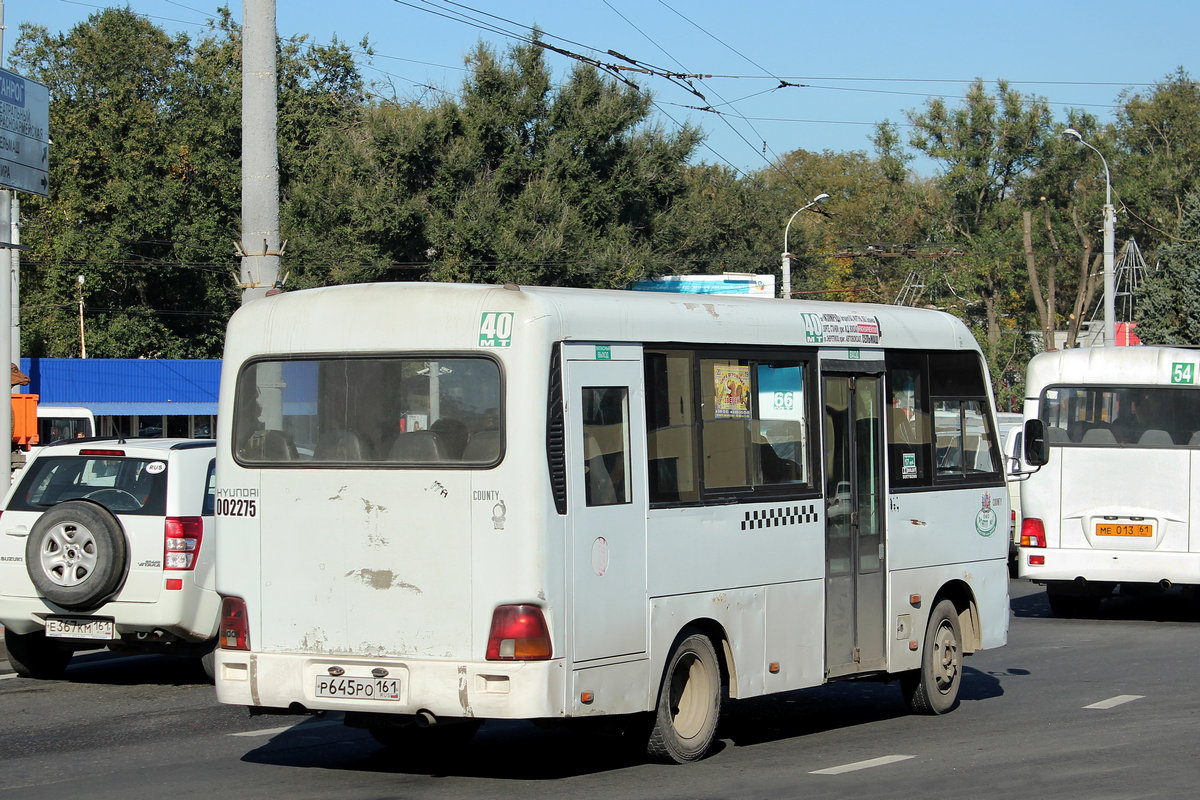 Ростовская область, Hyundai County SWB C08 (ТагАЗ) № 002275