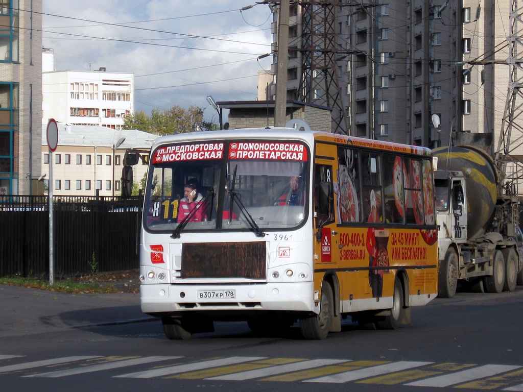 Санкт-Петербург, ПАЗ-320402-05 № n961