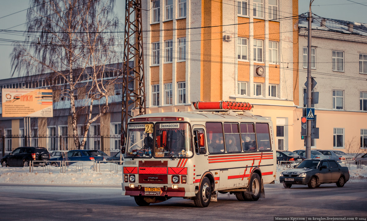 Томская область, ПАЗ-32054 № СС 024 70