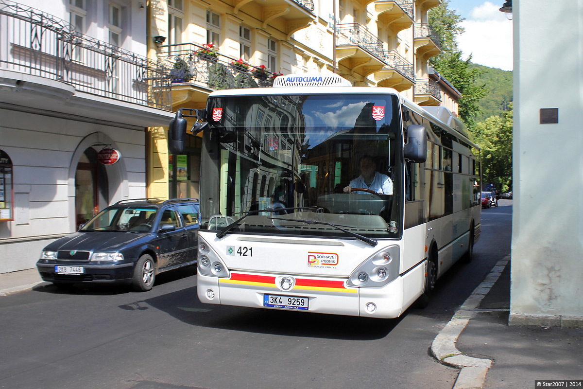 Czech Republic, Irisbus Citelis 12M CNG # 421