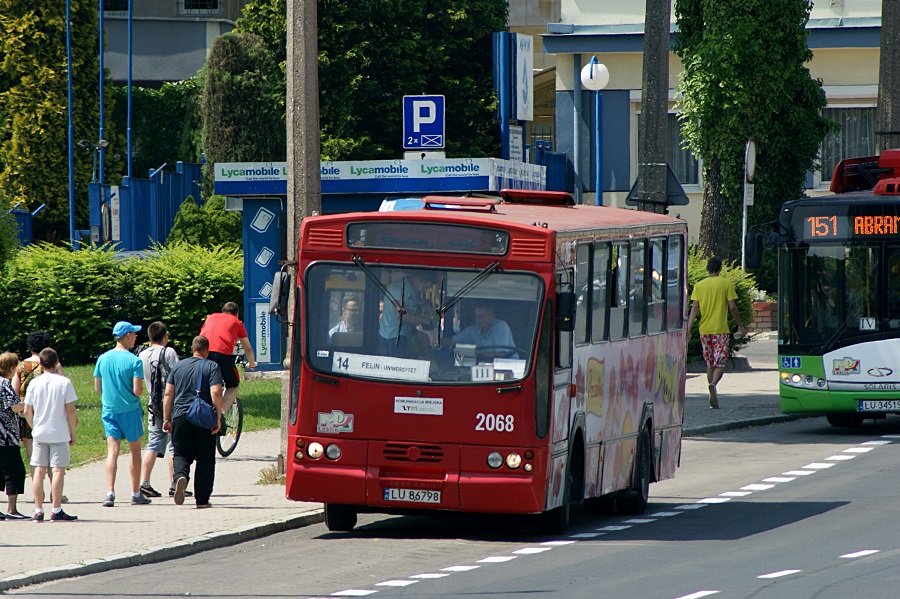 Polska, Jelcz M11 Nr 2068