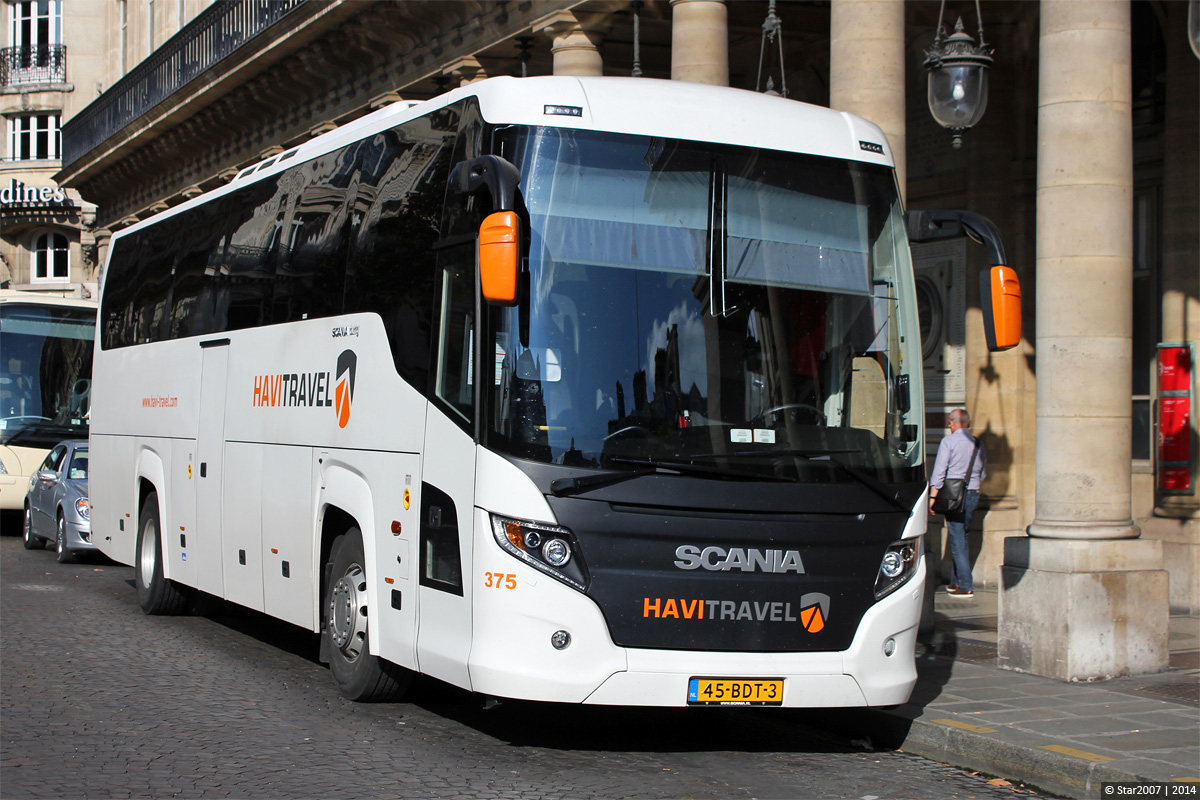 Нидерланды, Scania Touring HD 12,1 № 375