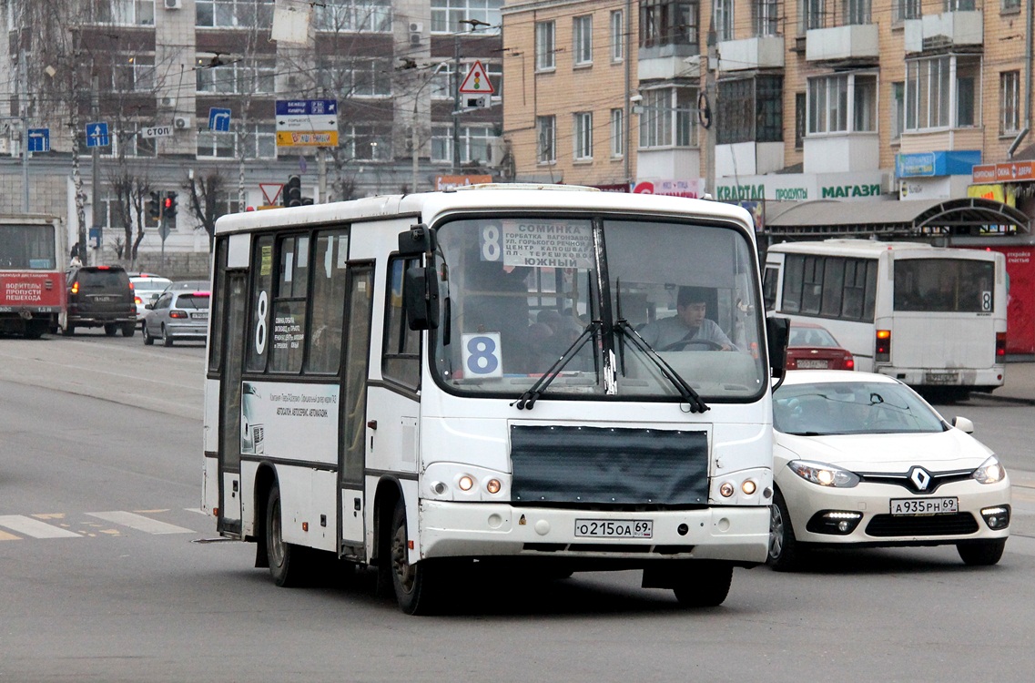 Тверская область, ПАЗ-320402-03 № О 215 ОА 69