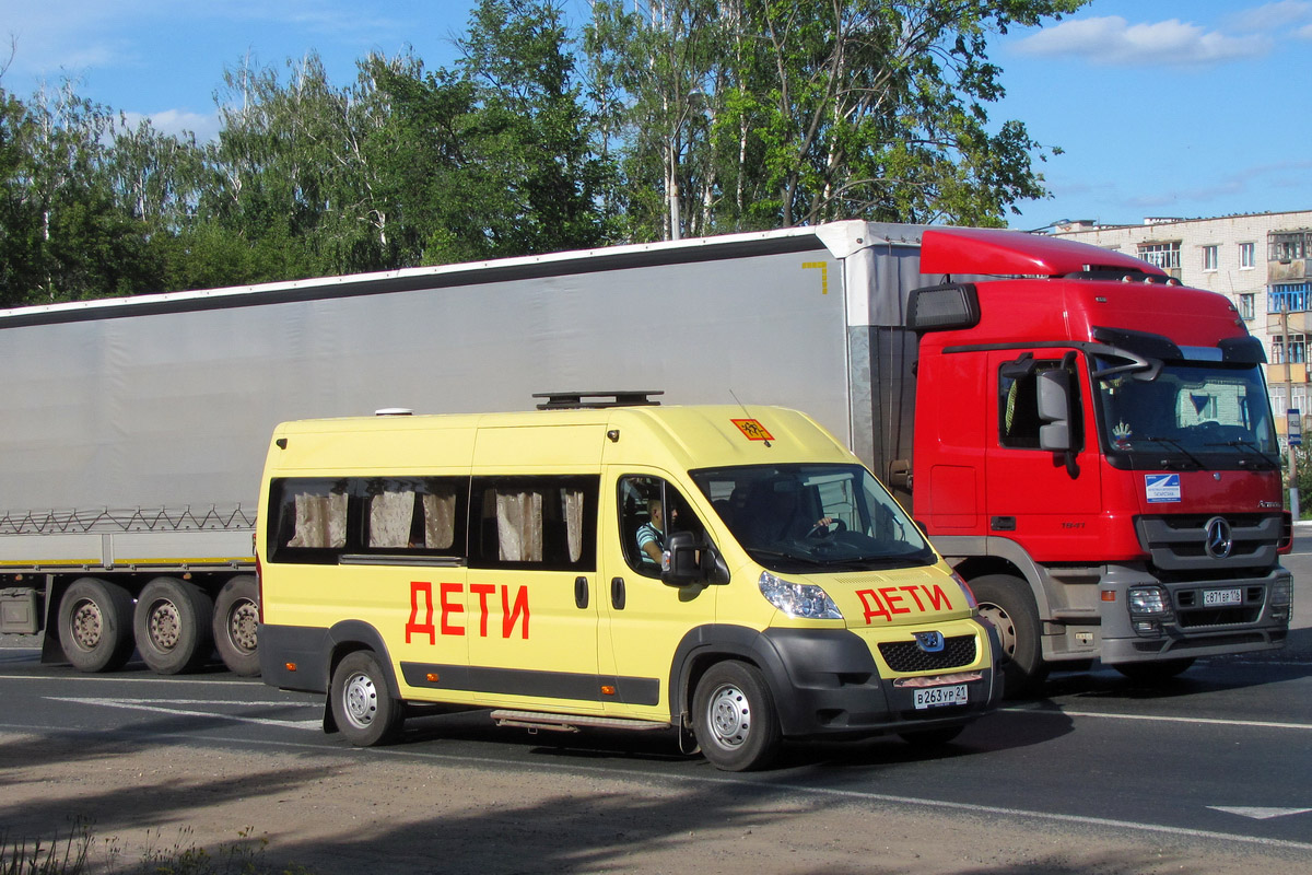 Чувашия, Алабуга-2223 (Peugeot Boxer) № В 263 УР 21