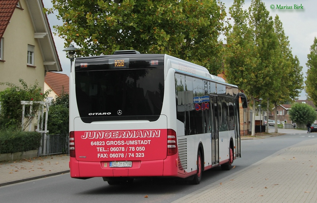 Гессен, Mercedes-Benz O530LE Citaro facelift LE № DA-JH 6700