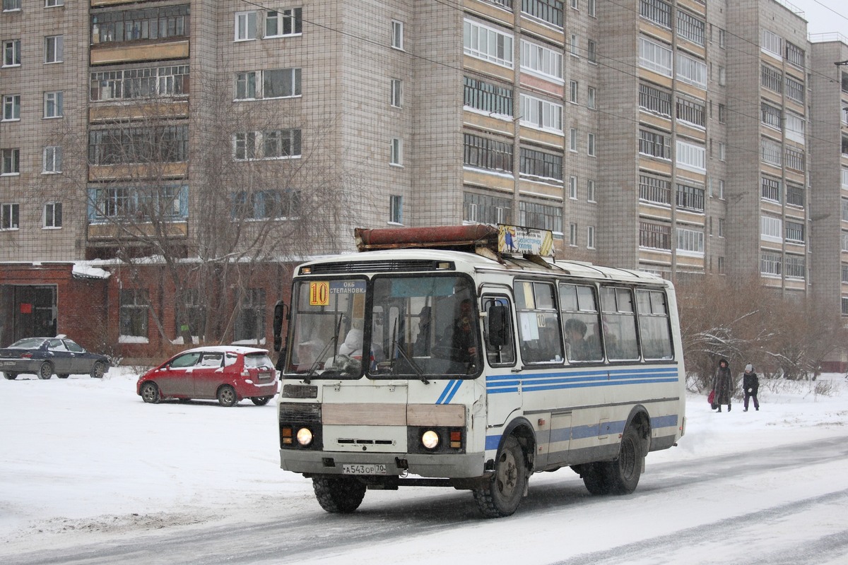 Obwód tomski, PAZ-3205-110 Nr А 543 ОР 70