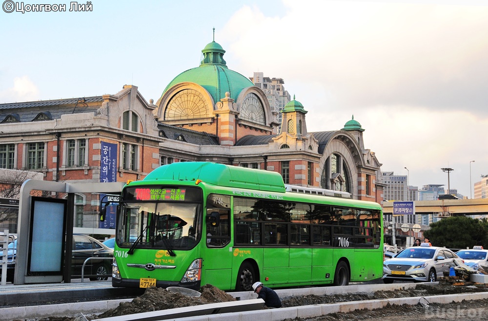 Южная Корея, Hyundai New Super AeroCity 1F/L LF № 7744