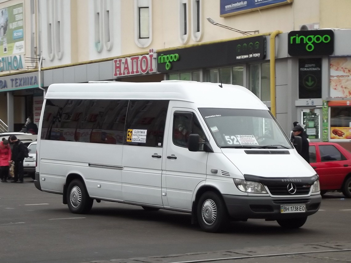 Одесская область, Mercedes-Benz Sprinter W903 313CDI № BH 1738 EO