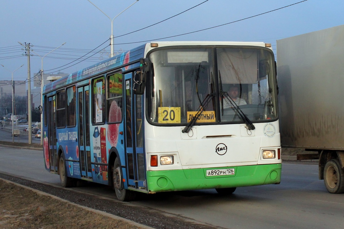 Stavropol region, LiAZ-5256.26 № 110