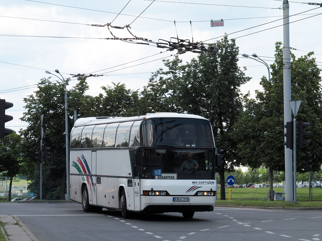 Литва, Neoplan N116 Cityliner № FBJ 115; Литва — Праздник песни 2014