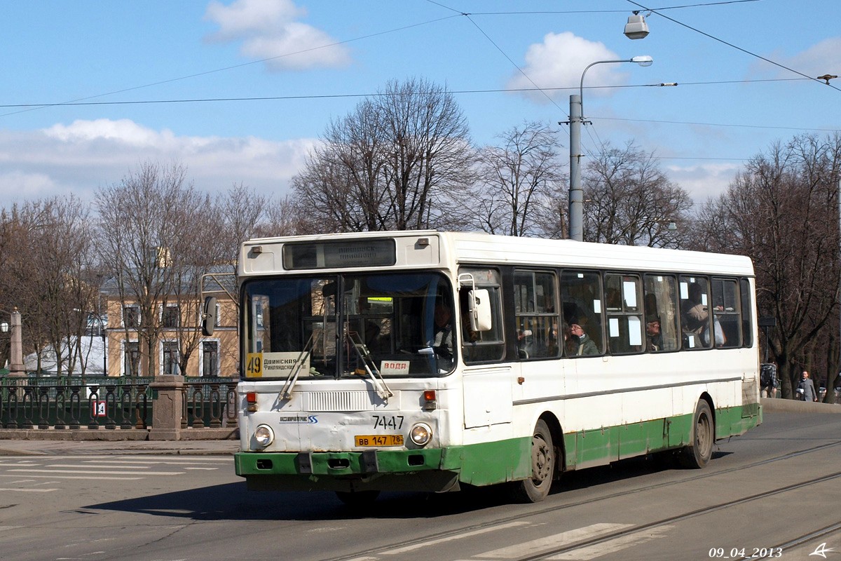 Санкт-Петербург, ЛиАЗ-5256.00 № 7447