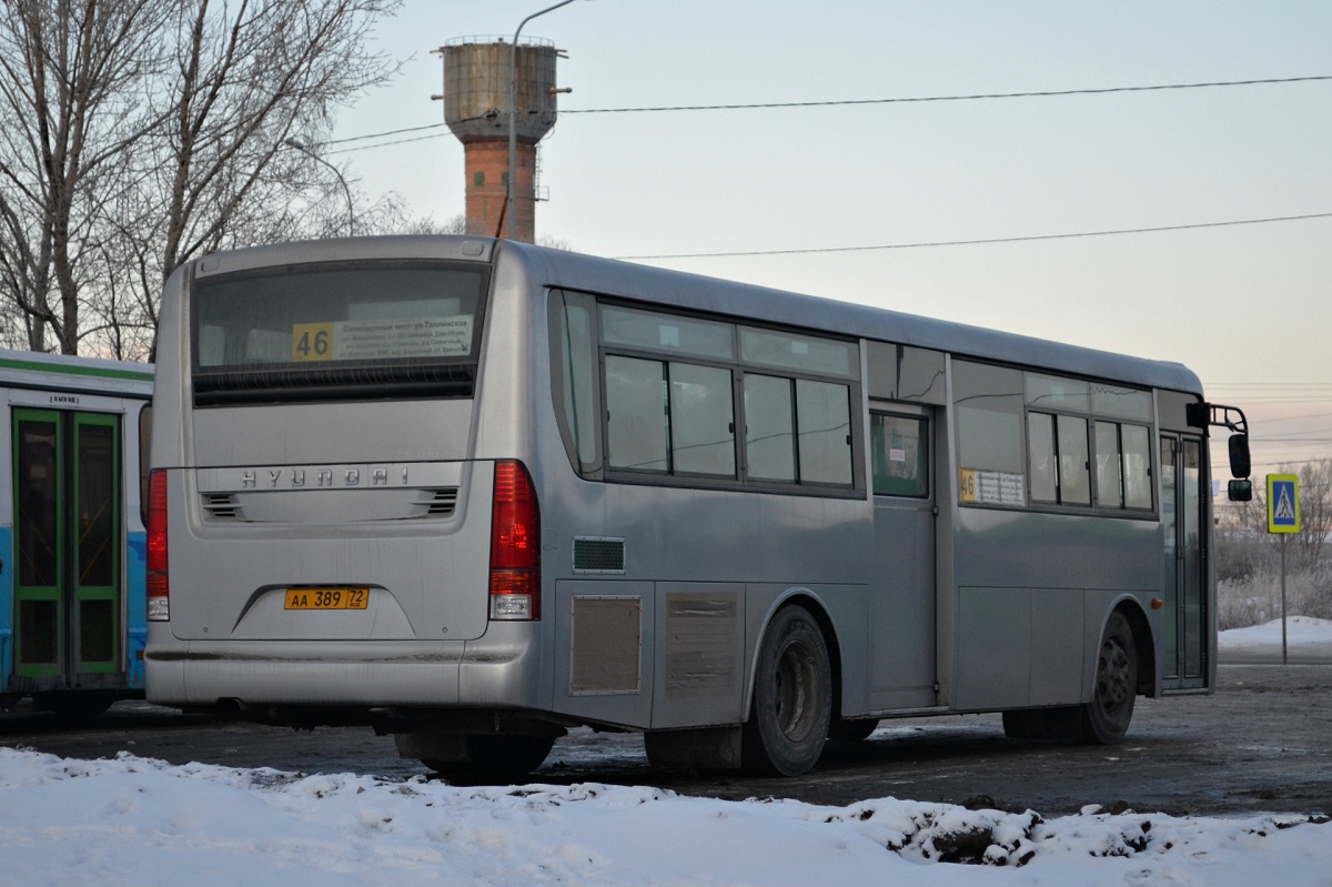 Тюменская область, Hyundai New Super AeroCity 1F/L № АА 389 72