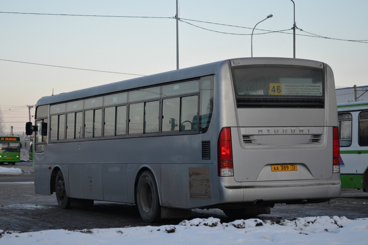 Тюменская область, Hyundai New Super AeroCity 1F/L № АА 389 72