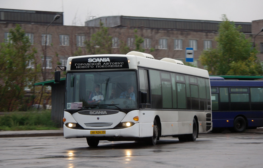 Вологодская область, Scania OmniLink I (Скания-Питер) № АВ 424 35