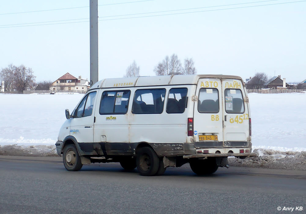 Марий Эл, ГАЗ-322130 (XTH, X96) № ВВ 845 12