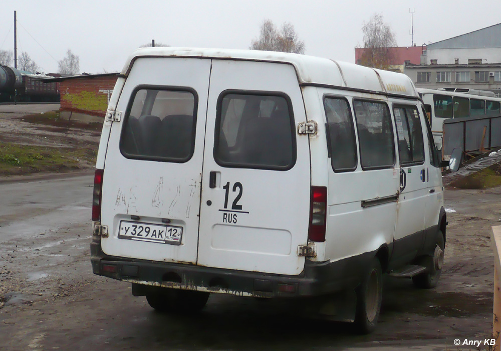 Mari El, GAZ-322130 (XTH, X96) № У 329 АК 12