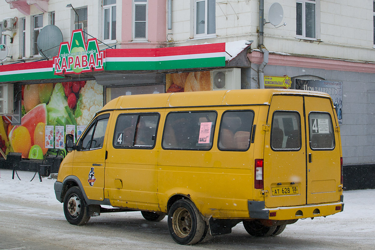 Penza region, GAZ-322132 (XTH, X96) Nr. АТ 628 58