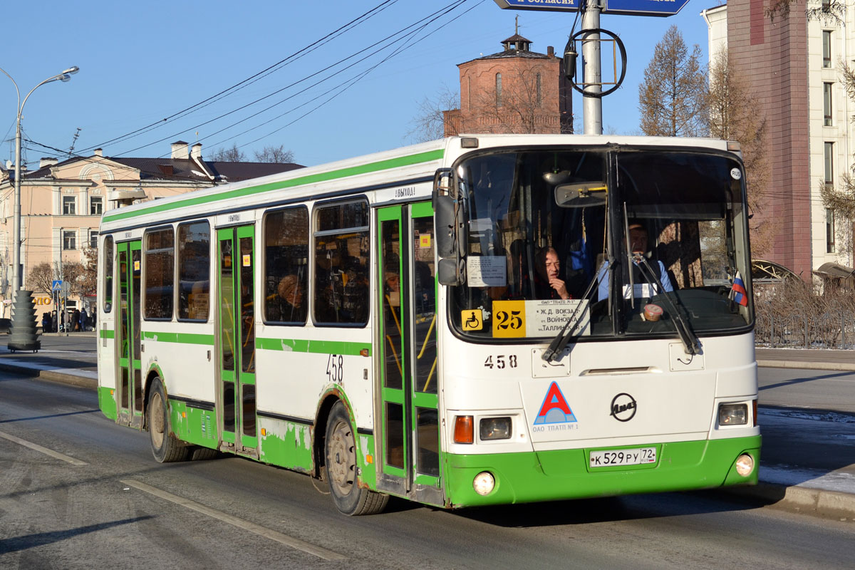 Тюменская область, ЛиАЗ-5293.00 № 458