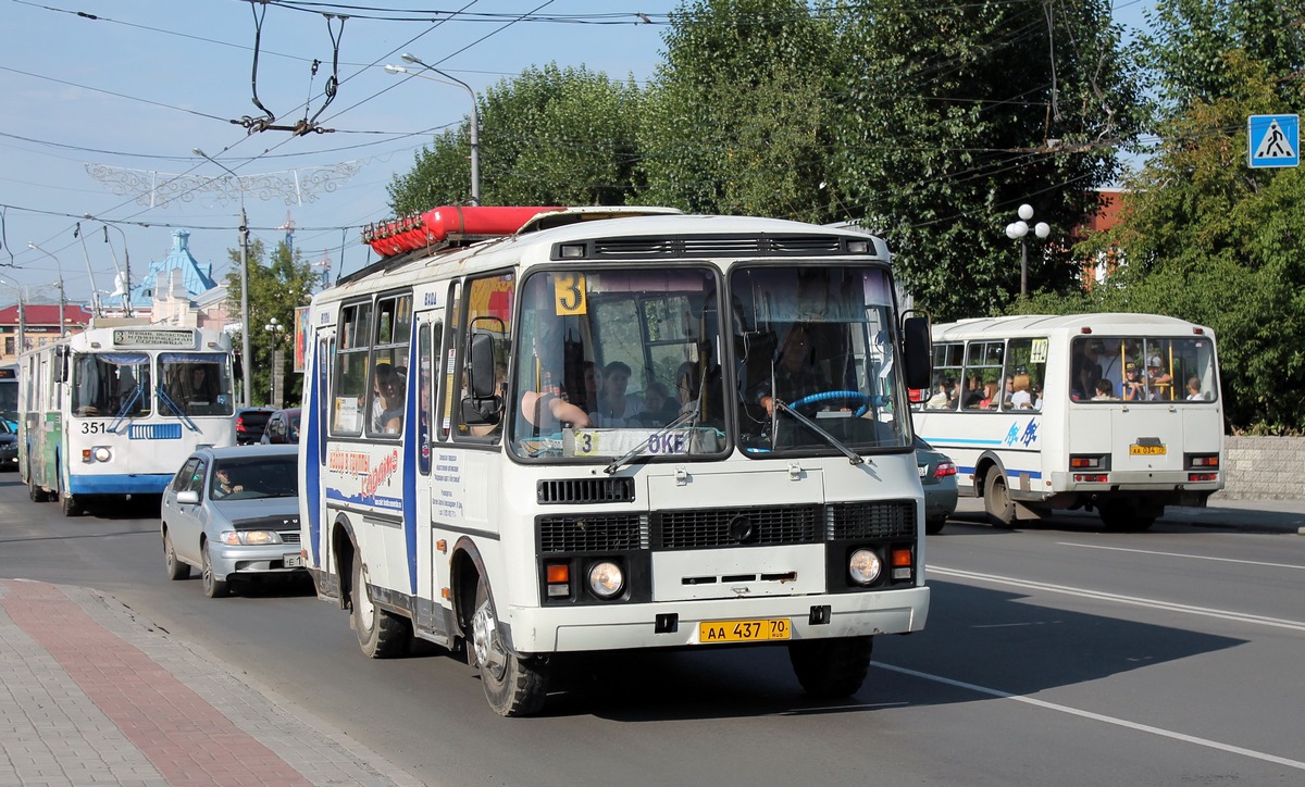 Томская область, ПАЗ-32054 № АА 437 70