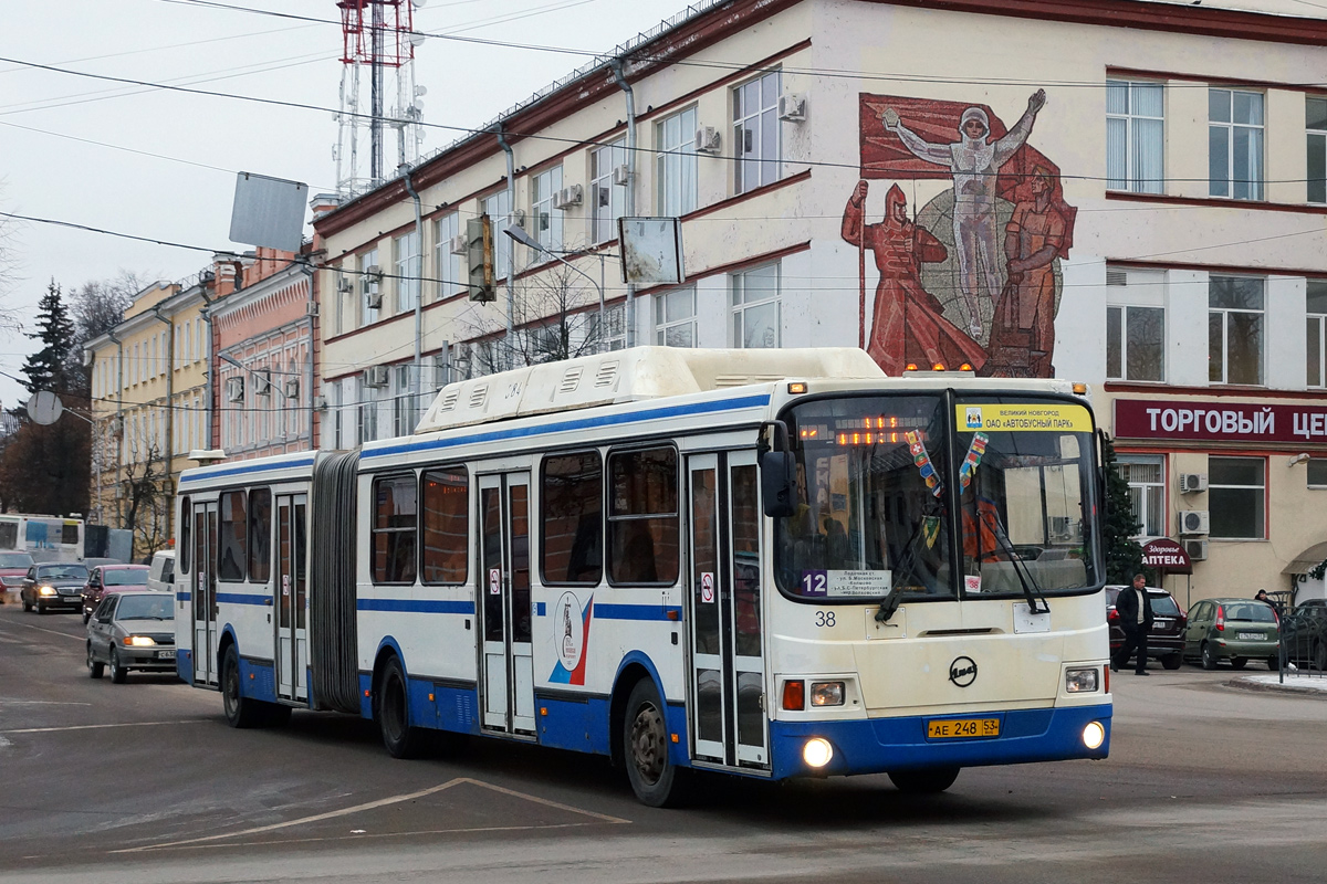 Новгородская область, ЛиАЗ-6212.70 № 38