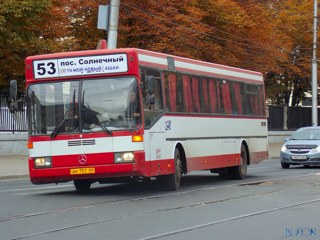 Саратовская область, Mercedes-Benz O405 № АМ 757 64