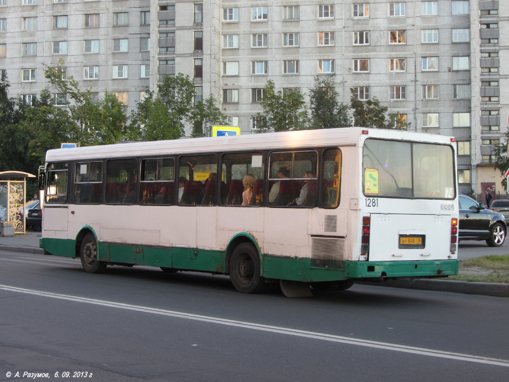 Санкт-Петербург, ЛиАЗ-5256.25-11 № 1281