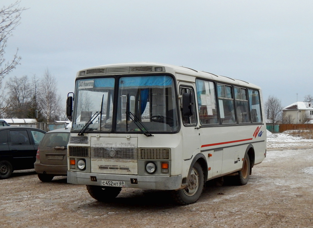 Тверская область, ПАЗ-32054 № С 452 НТ 69