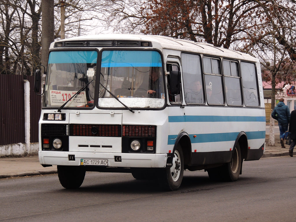 Волынская область, ПАЗ-32054 № AC 1729 AC