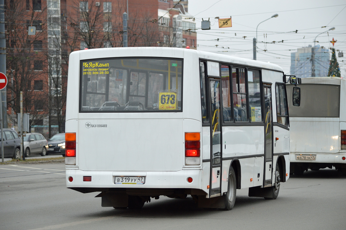 Ленинградская область, ПАЗ-320402-05 № В 319 УУ 47