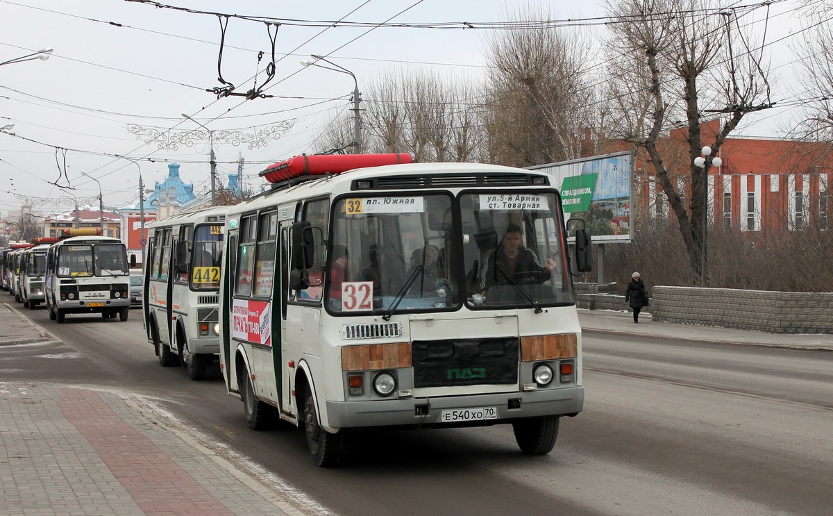 Томская область, ПАЗ-32054 № Е 540 ХО 70