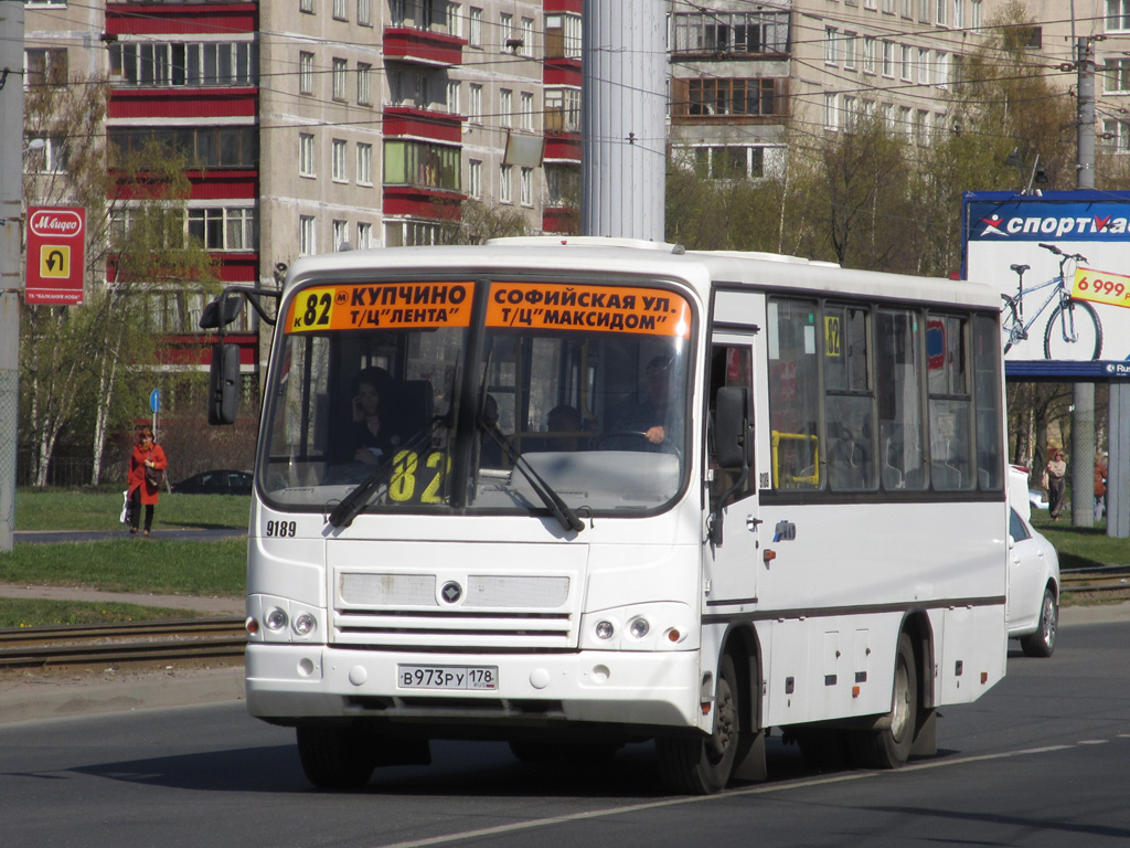 Санкт-Петербург, ПАЗ-320402-05 № 9189