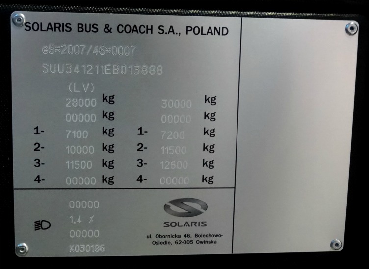 Латвия, Solaris Urbino III 18 № 69417