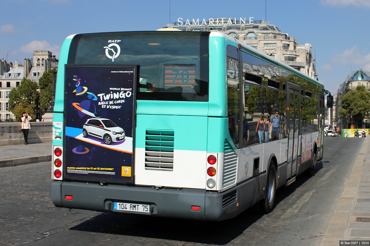Francja, Irisbus Citelis 12M Line Nr 3409