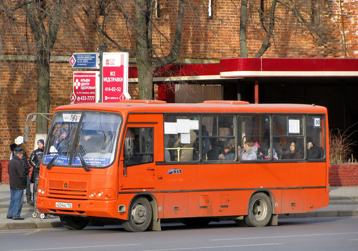 Нижегородская область, ПАЗ-320402-05 № Н 204 АС 152