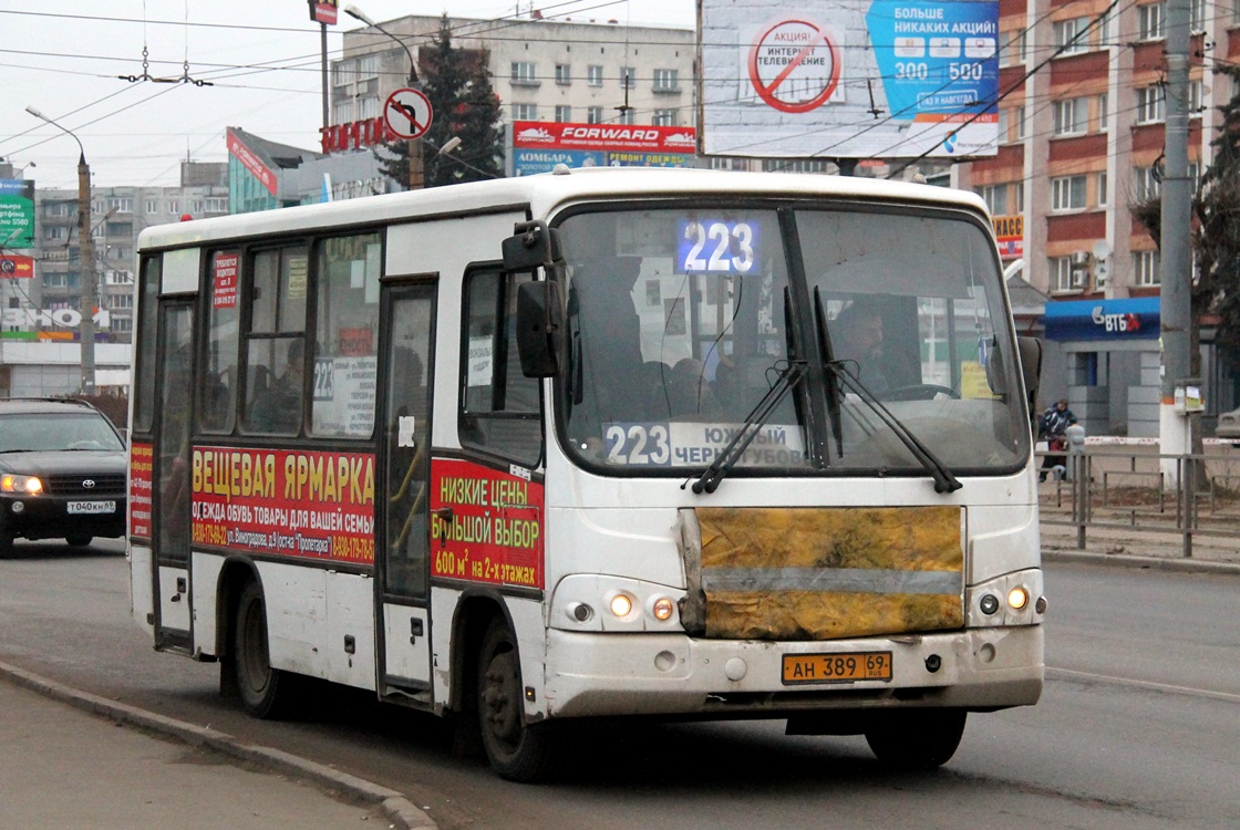 Тверская область, ПАЗ-320402-03 № АН 389 69