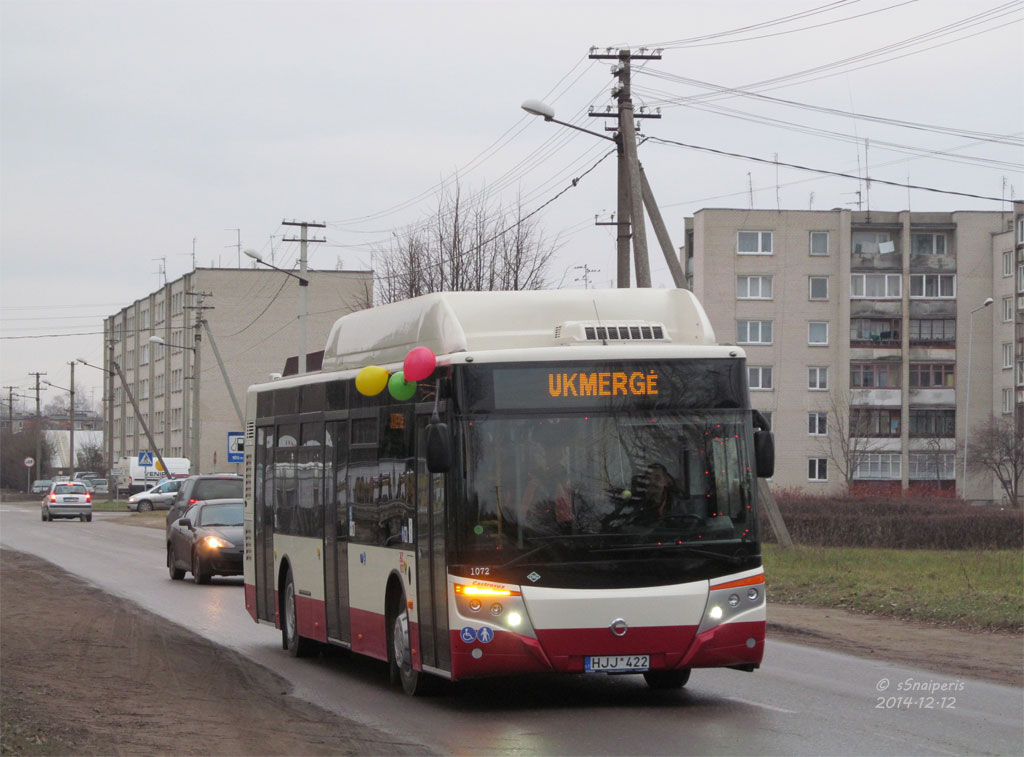 Литва, Castrosua CS.40 City Versus GNC 12 № 1072