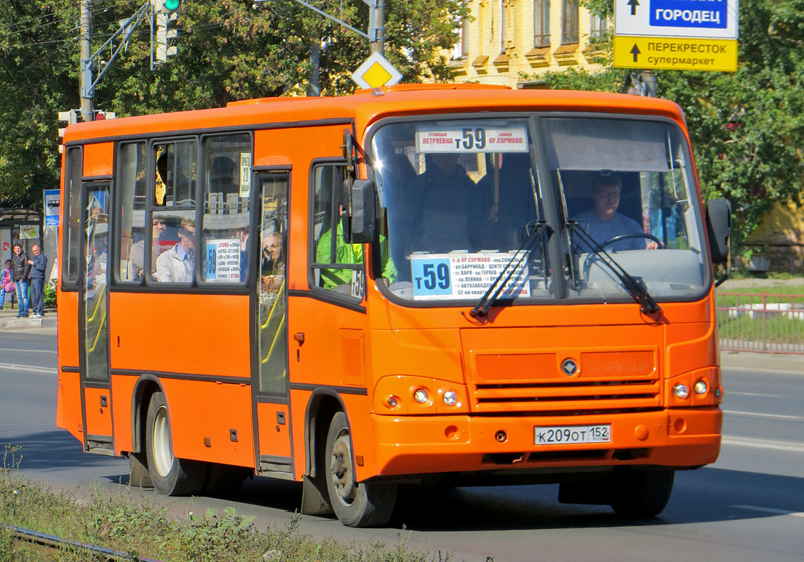 Нижегородская область, ПАЗ-320402-05 № К 209 ОТ 152