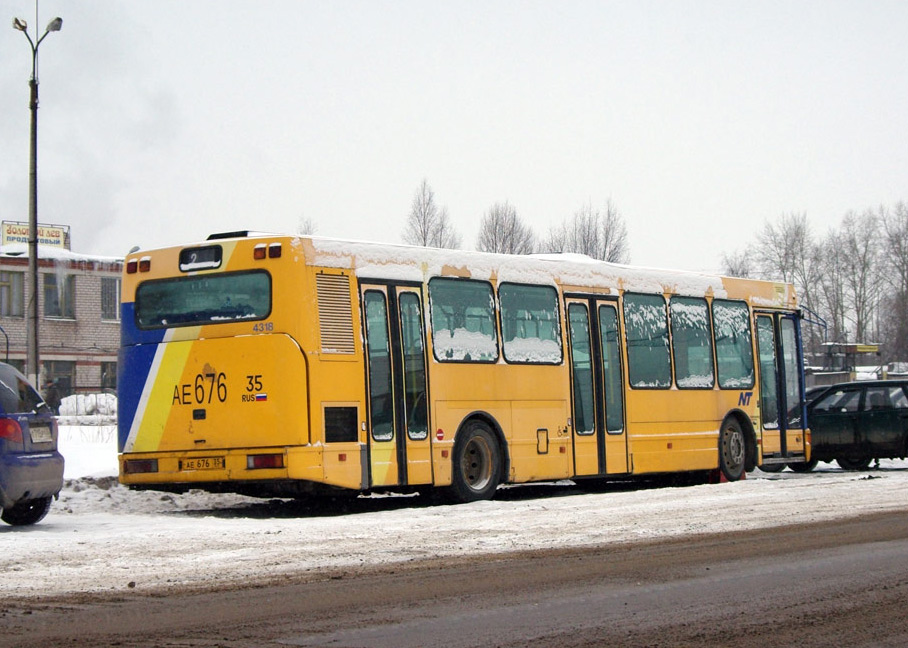 Вологодская область, DAB Citybus 15-1200C № АЕ 676 35