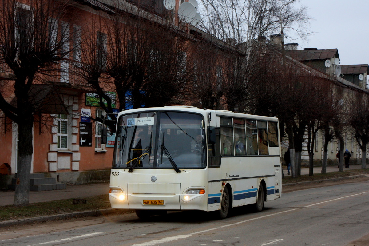 Псковская область, ПАЗ-4230-01 (2-2) (КАвЗ) № 818