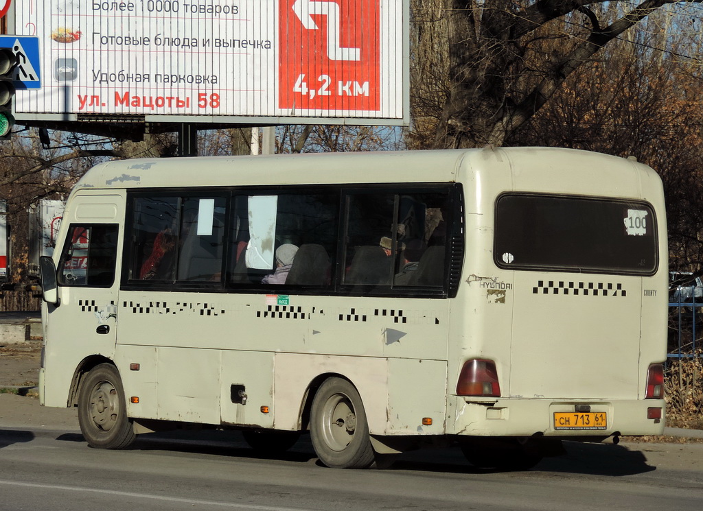 Ростовская область, Hyundai County SWB C08 (РЗГА) № СН 713 61