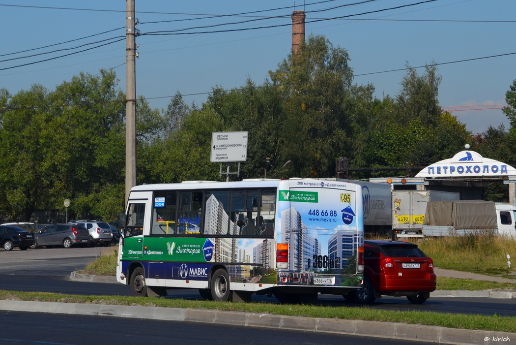 Санкт-Петербург, ПАЗ-320402-05 № В 366 НУ 178