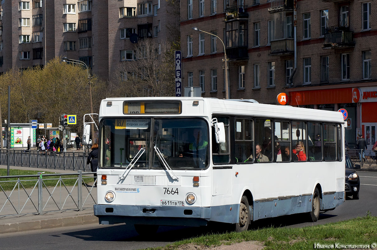 Санкт-Петербург, ЛиАЗ-5256.00 № 7664