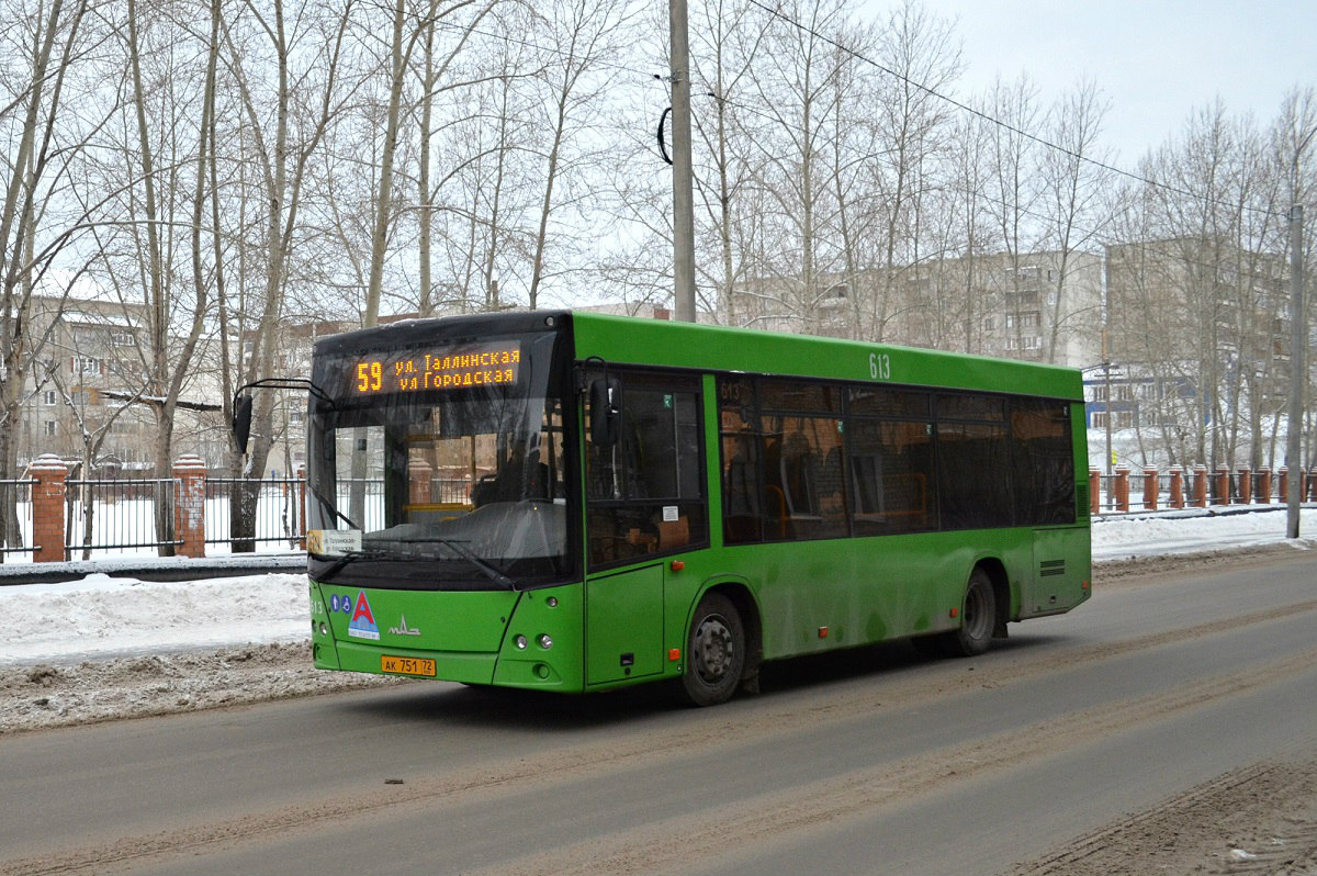 Тюменская область, МАЗ-206.068 № 613