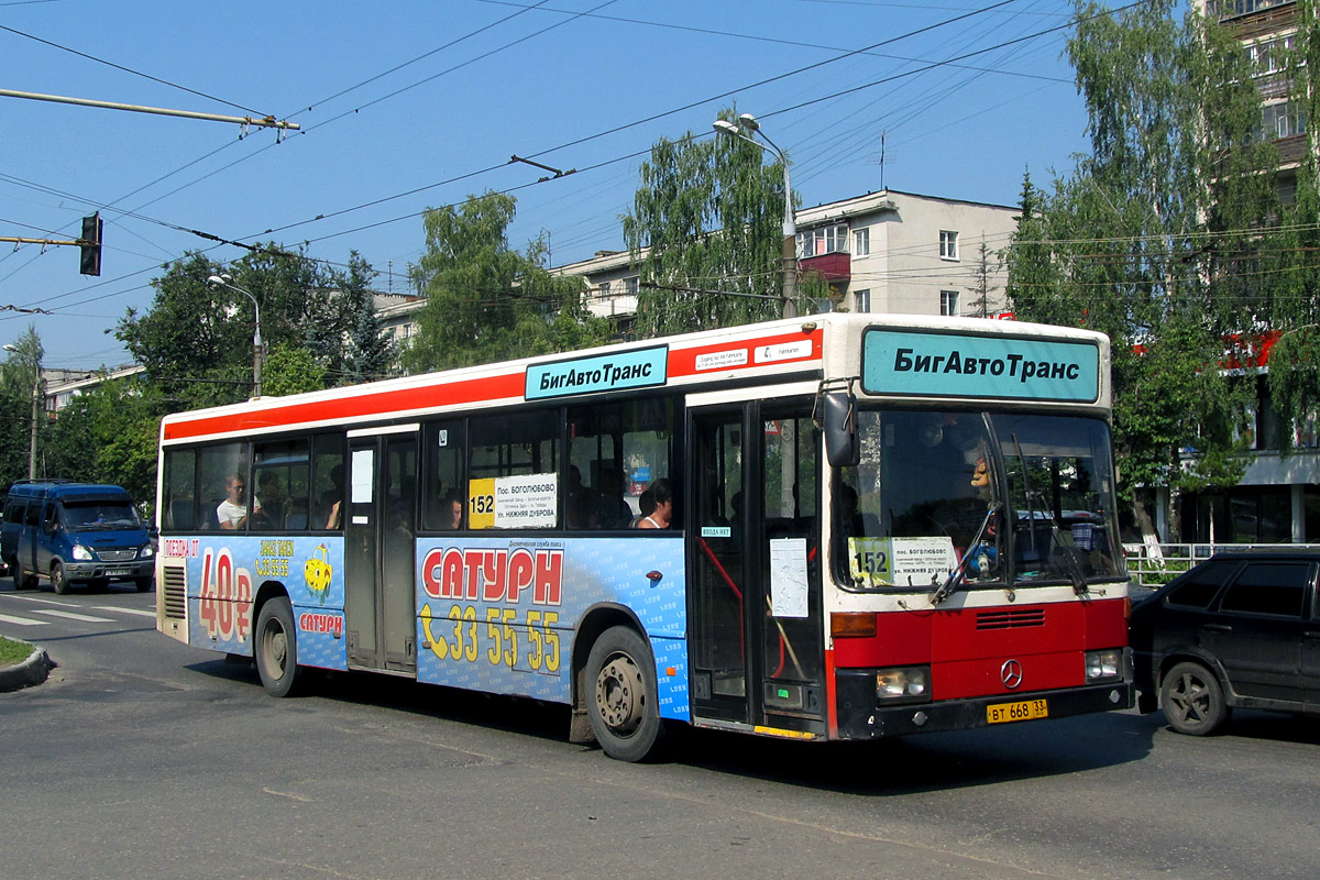 Владимирская область, Mercedes-Benz O405N № ВТ 668 33